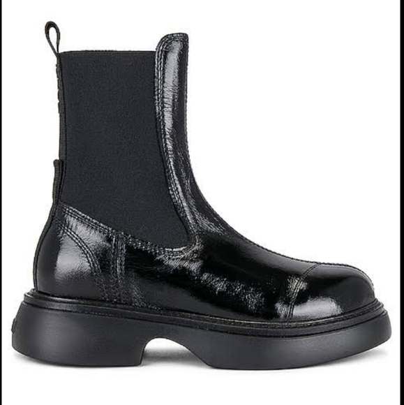 Ganni Everyday Leather Mid Chelsea Boot - Picture 6 of 16